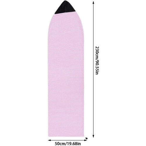 Surfboard Cover Longboard  Knitted Bag, Pink 23050cm 2