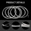 5 x Tapered Fly Fishing 9ft Length Convenient Loop Clear Line 0X 3