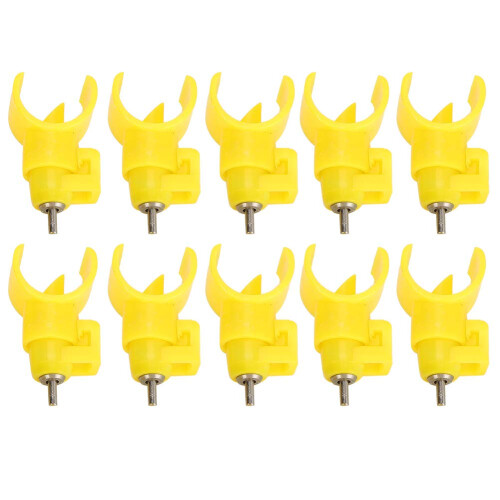 Chicken Drinker Nipples, 10 Pieces, Poultry Drinker for Chickens, Quail, Duck Ref: 5282