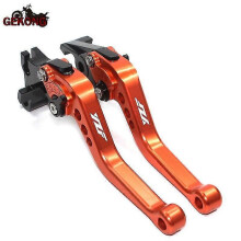 (Orange) For Yamaha Yzf R6 Yzf R6 Yzfr6 1999 2000 2001 2002 2003 2004 Motorcycle Accessories Short Brake Clutch Levers Logo Yzf| |