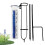 Rain Gauge Outdoor, Adjustable Rainfall Meter with Stake for Backyard 1