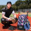 Baseball backpack for bats, glove holder, helmets, shoe compartment 2