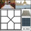 Concrete DIY plastic path manual paving cement brick stone road formwork tool 3