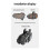 Motorcycle Helmet Headset Waterproof Bluetooth 5.0 Intercom Wireless Earphone Stereo with Mic 4