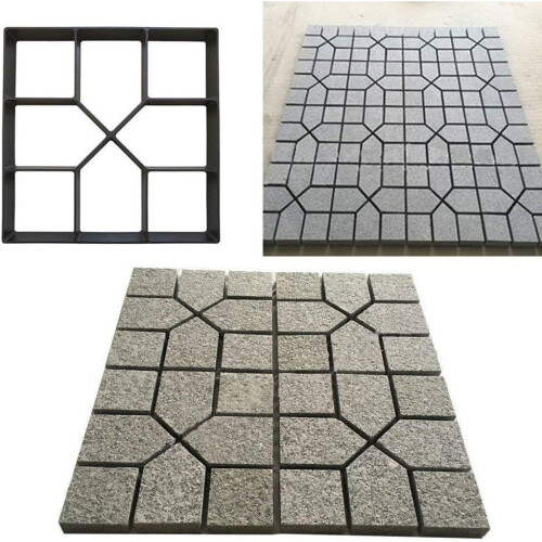 Betonform reusable concrete path maker molds stepping stone paver (40x40x4cm) 1