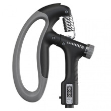 (Black)Electric Heavy-Grippers Lightweight Hand Exerciser for Home Gym