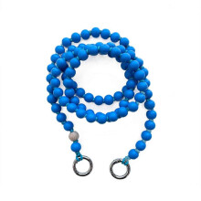 (4)Trendy Crossbody Phone Chain Colorful Bead Phone Chain Charm Designed For Convenience And Security On The Go