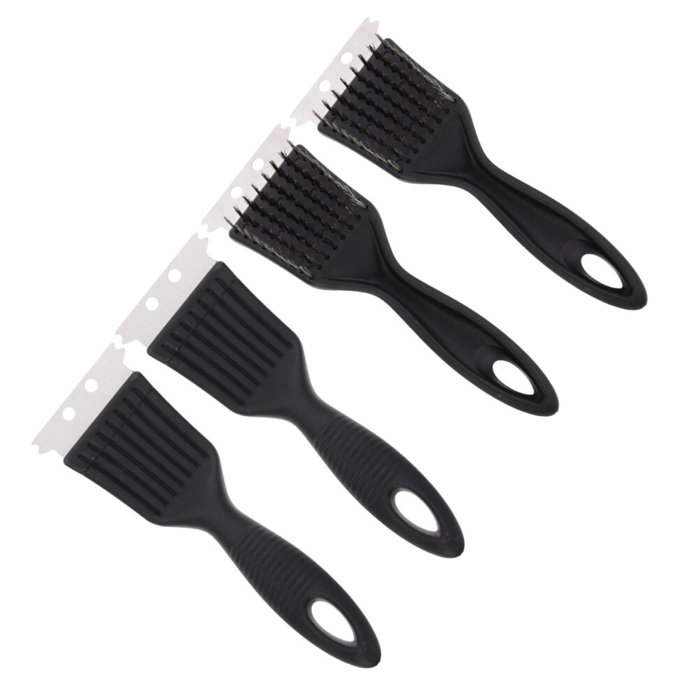 4 pieces grill cleaning brush Effective BBQ grill brush for thorough cleaning of grill grates and plates and grill accessories-image-OPC-PJ292Q6-NEW