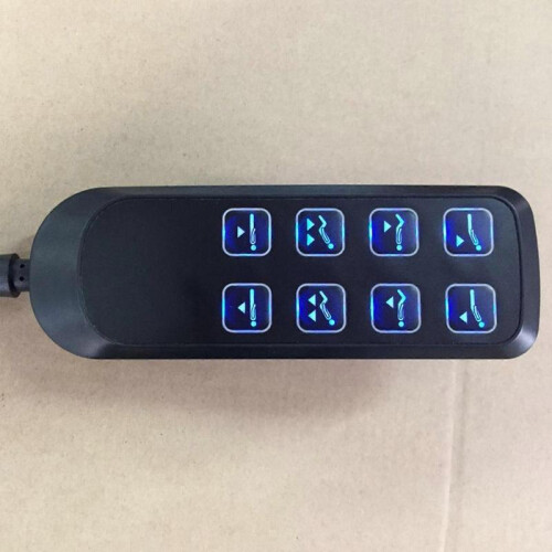 (black)Lift Chair Hand Controller With 8 Pin 9 Cores Plug Lifting Bed Controller Electric Operating Table Manual Controller 1