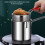 Small Stainless Steel Deep Fryer Pot Set - 3Pc, Oil-Saving 5