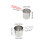 Small Stainless Steel Deep Fryer Pot Set - 3Pc, Oil-Saving 2