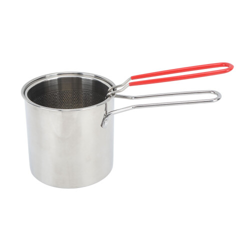 Small Stainless Steel Deep Fryer Set 5-Piece Kitchen