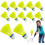 12 Badminton Shuttlecocks, Premium Nylon, High Durability, Consistent Flight, Ideal for Training 5