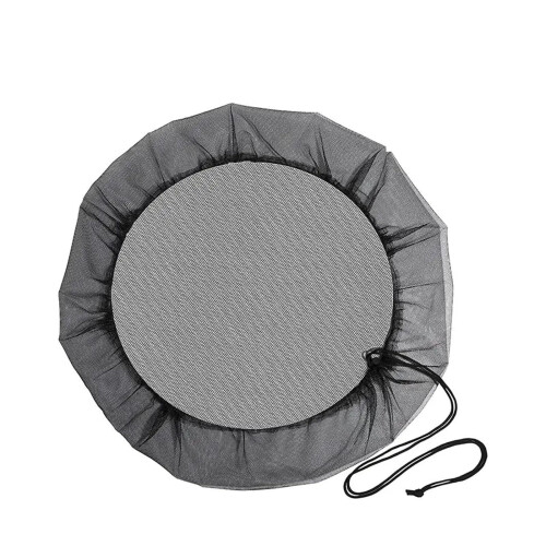 Rain barrel net cover with drawstring, ect protection, garden supplies (100cm)