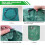 Garden Waste Sacks 3 x 272 L  SelfStanding, Robust  Foldable 3