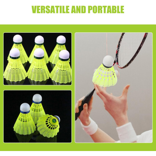Badminton made of plastic Badminton outdoors Accessories Single Student balls 1