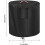Fireplace waterproof cover with handle, adjustable fit, polyester, 24 X 27inch 4