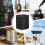 Fireplace waterproof cover with handle, adjustable fit, polyester, 24 X 27inch 3