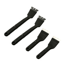 BBQ cleaning brush 4piece grill brush set Large Small Heatulated handle Nonabrasive grill cleaning tools