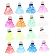 Shuttlecocks for Badminton Outdoor Colour Toy Ball Head in Colour Tape