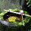 Floating Bee Island for Garden, Insect Drinks, Flower Shape, Pollinators (Yellow) 4