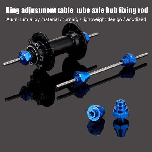 Adapter For Front QuickRelease Axles, Bicycle Truing Stand  Accessories for All 2