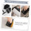 Grill cleaning set 4 Additional Pads Grill cleaning brush set For easy cleaning 5