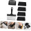 Grill cleaning set 4 Additional Pads Grill cleaning brush set For easy cleaning 4
