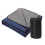 Water-Resistant Camping Blanket 78.7"x55.1" Black/Blue 3