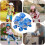 Roller Skates, Quad Skates with 4 Wheels, Adjustable Sizes for Beginners, blue 2