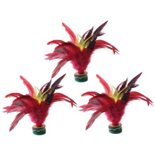 Sports Equipment Exercise Kick Toy 3 Pieces Badminton Shuttlecocks Leisure Toy for and Age Appropriate