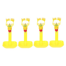 Hanging chicken water bowls 4pack Automatic chicken water cups Poultry PP material