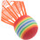 Pack of 12 Colourful Plastic Badminton Practice Shuttlecocks for  and 2