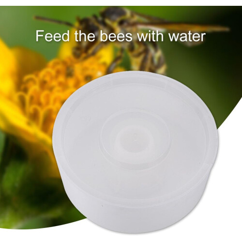 Bee Water Feeder, 2L Reusable Plastic Bee Water Feed, Beehive Drinking Bowl, Bee Feeder Beekeeping Tool 1