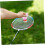 Pack of 12 Colourful Plastic Badminton Practice Shuttlecocks for  and 3