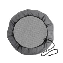 Mesh cover net for rain barrels, PE water collection bucket, antimosquito rain barrel net (1PC 95CM)