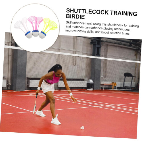 Windproof Badminton Training Birdie Pack of 3 2