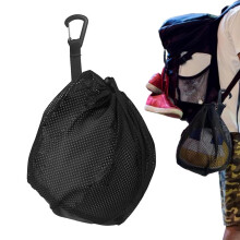 Ball Storage Bag, Football Net Bag, HighStrength Carry Bag with Mesh Drawstring