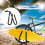 Adjustable Bicycle Surfboard Rack, Aluminium Surf Shelf, Easy to Remove Stand Ref: 7339 2