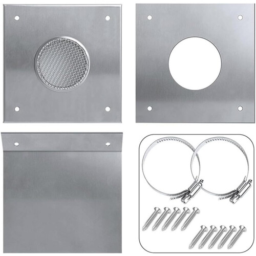 The indispensable accessory for every pellet stove. The effective fresh air intake set. 2
