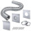 The indispensable accessory for every pellet stove. The effective fresh air intake set. 1