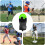 Sliding Glove Softball  Ice Cream Softball Glide Protector with Elastic Strap Green 3