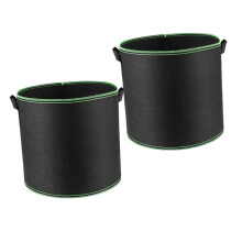 2 pieces plant bags nonwoven breathable plant growing bags for potatoes and tomatoes for garden cultivation and agricultural transplants