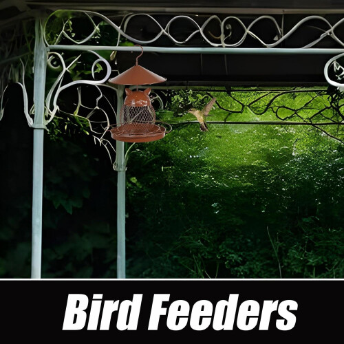 Antisquirrel birdhouse, squirrelproof bird feeder, decorative for outdoors 1