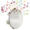 Wooden Handheld Tambourine Drum 20cm/8in Percussion 3