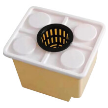 Hydroponic growing bucket Garden supplies Planting tub Beige Pp
