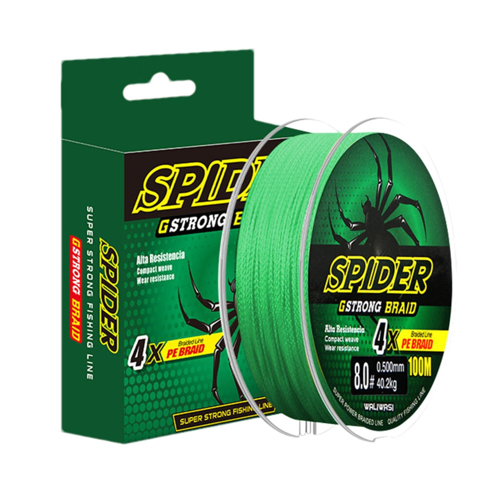 Braided Fishing Wire for Saltwater  328ft Abrasion Resistant PE Wire, 6lb Green-image-OPC-PJ299KF-NEW