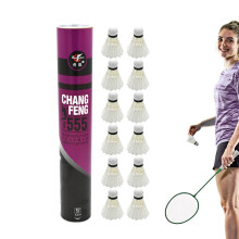 Badminton  Robust Well Balanced Shuttlecocks Feather, High Speed Equipment Gift