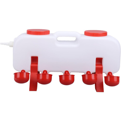 Automatic water dispenser for chickens, parrots, quails, ducks (L) 2