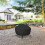 Fire pit cover round, 34x15 waterproof antiUV with drawstring, windproof, dustproof for outdoor 5